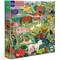 eeBoo Piece & Love: English Pastures - 1000 Piece Puzzle – 23" Square Adult Jigsaw, Bucolic Animal Farm Landscape Scene, Glossy-Dustless, Eco-Friendly